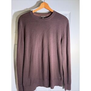 Banana Republic Merino Wool Men's Sweater Brown Medium Classic Fit.